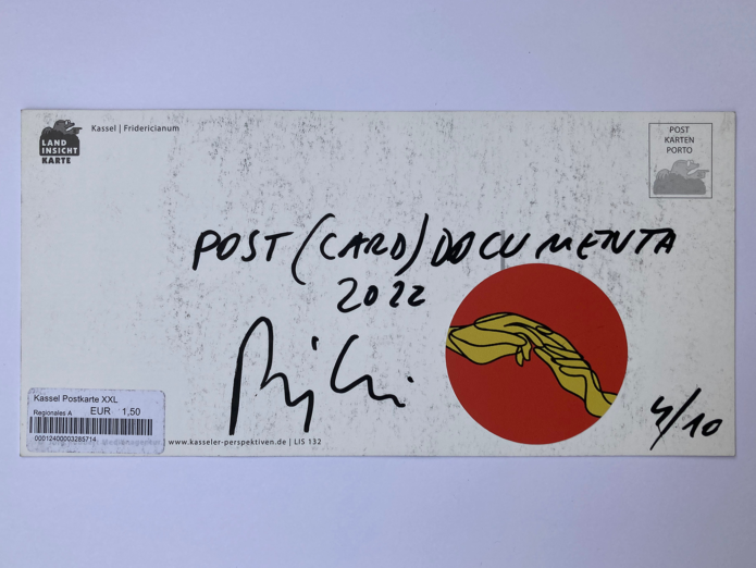 Dan Perjovschi Post Card Documenta 04 02 documenta15 ruangrupa contemporary art photo by feydrea vialista