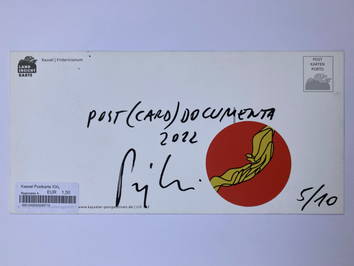 Dan Perjovschi Post Card Documenta 05 02 documenta15 ruangrupa contemporary art photo by feydrea vialista