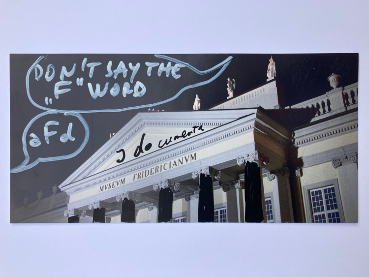 Dan Perjovschi Post Card Documenta 05 01 documenta15 ruangrupa contemporary art photo by feydrea vialista