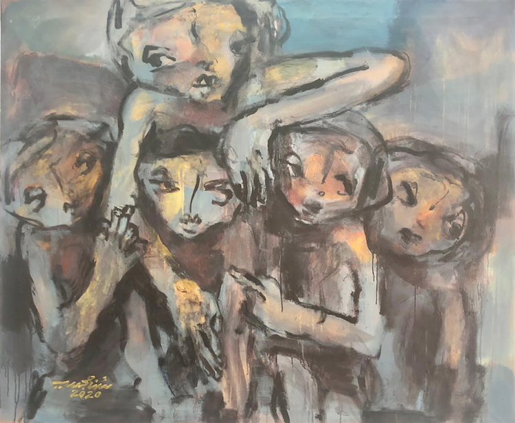 Qo F Raouf Al Ajouri Behind the Wall 2021 photo courtesy of the artist